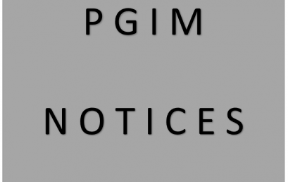 PGIM NOTICES