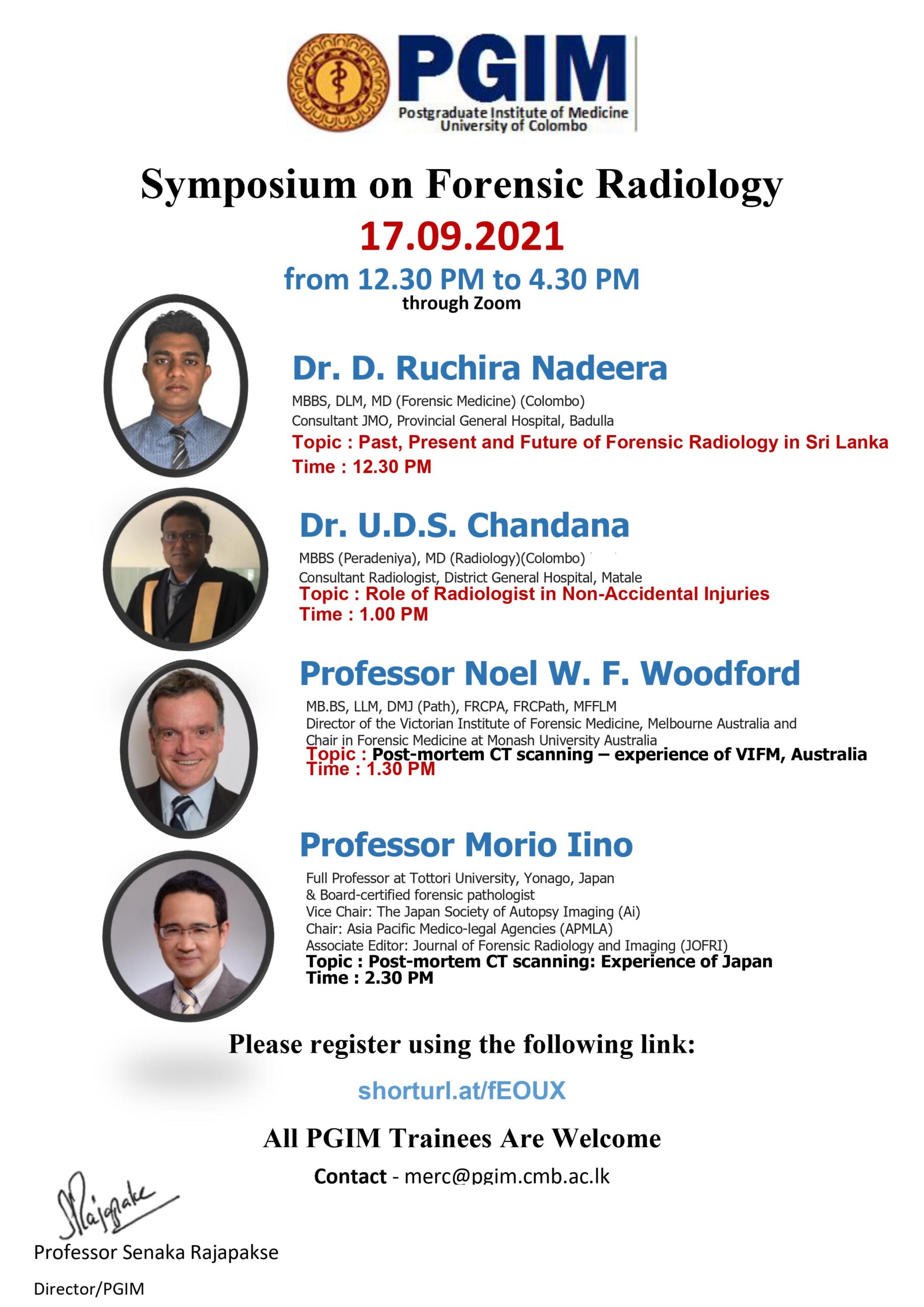 Symposium on Forensic Radiology