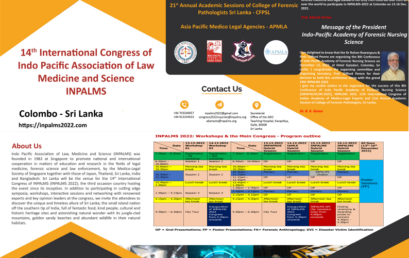 14th International Congress of Indo Pacific Association of Law Medicine and Science