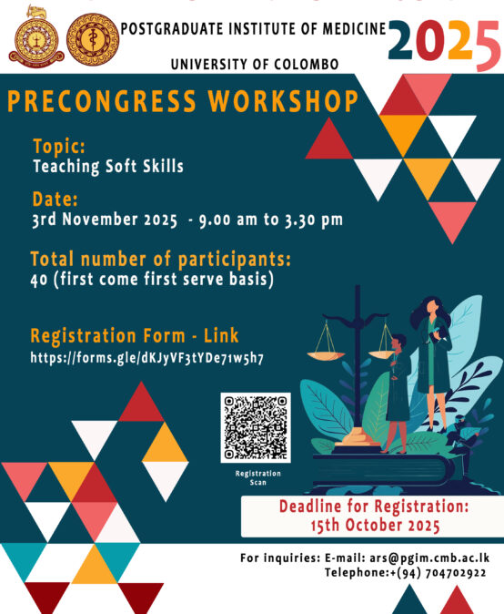 Soft Skills workshop-PreCongress Workshop of PGIM ARS 2025