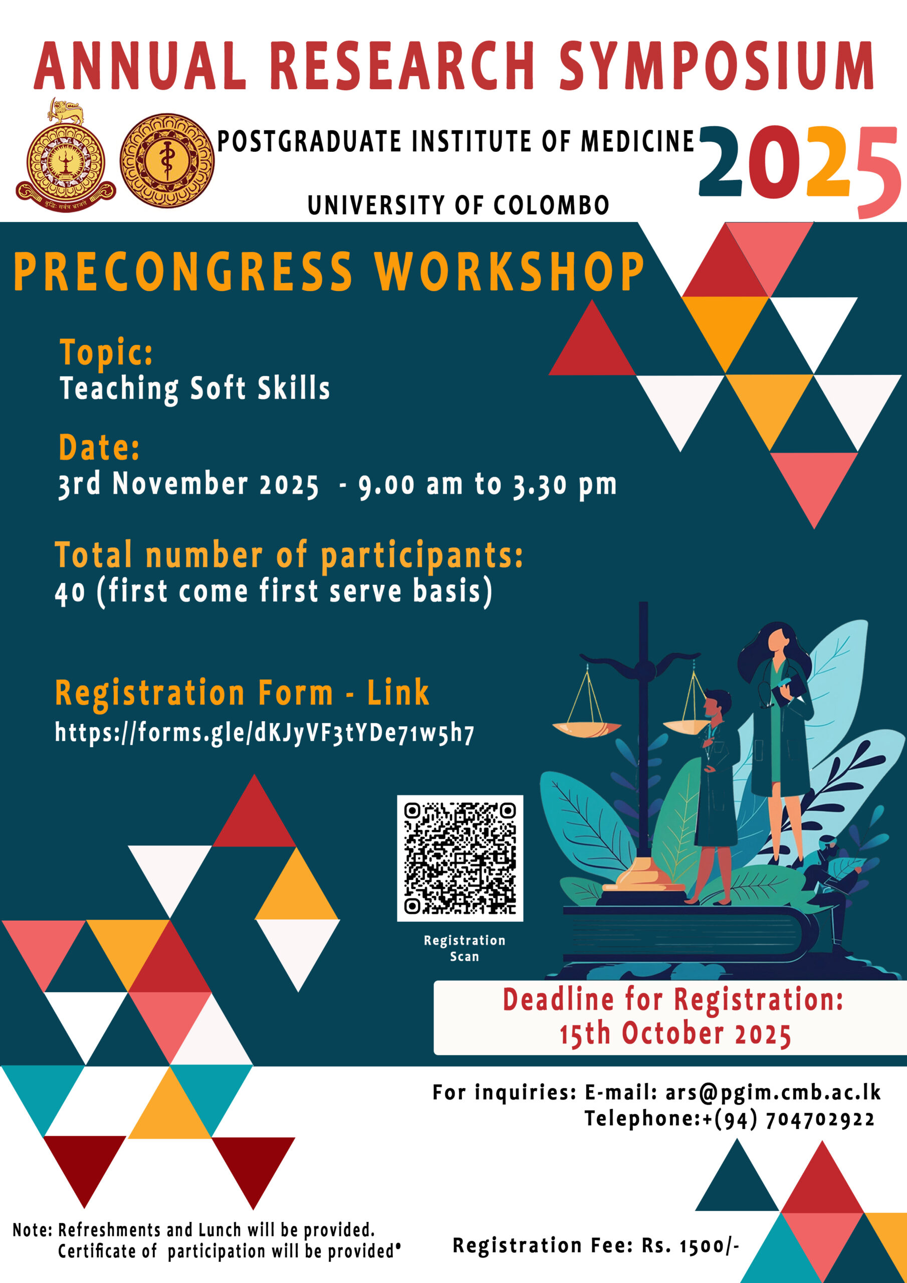 Soft Skills workshop-PreCongress Workshop of PGIM ARS 2025